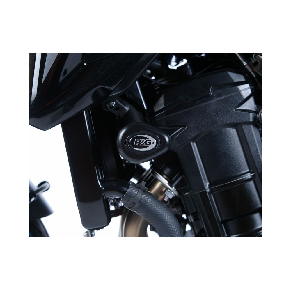 Tampons de protection R&G RACING Aero noir Kawasaki Z900