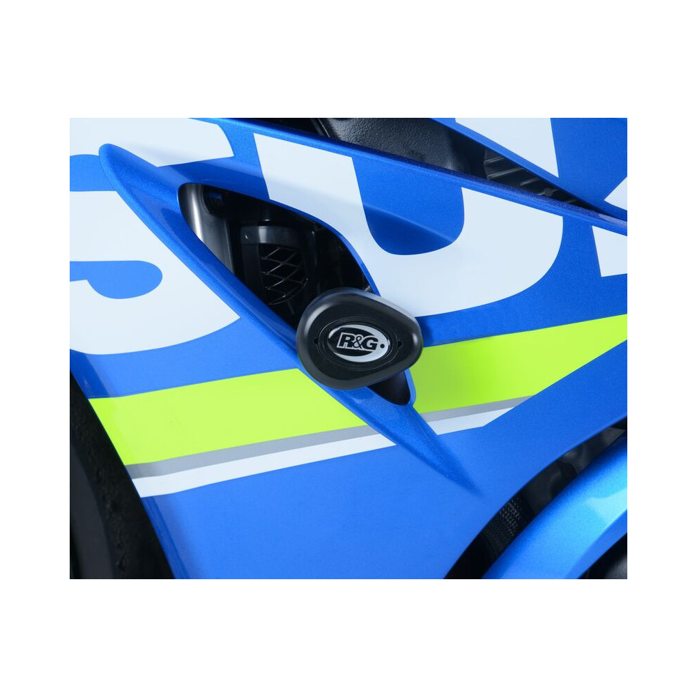 Tampons de protection R&G RACING Aero noir Suzuki GSX-R1000