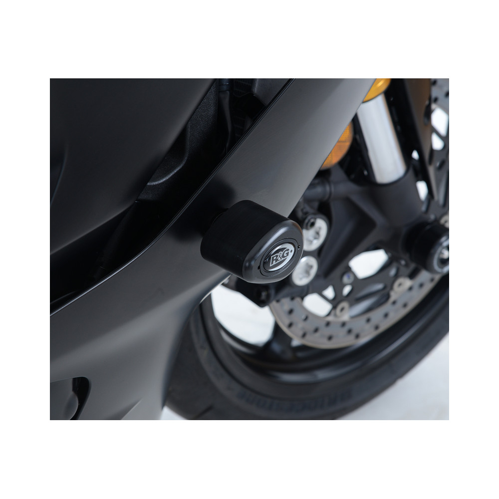 Tampons de protection R&G RACING Aero noir Yamaha YZF-R6