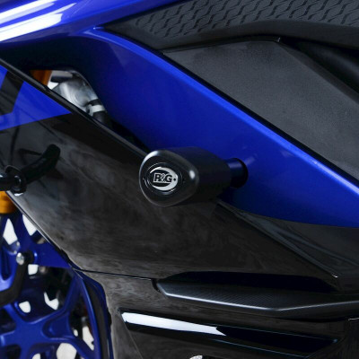 Tampons de protection R&G RACING Aero noir Yamaha YZF-R3