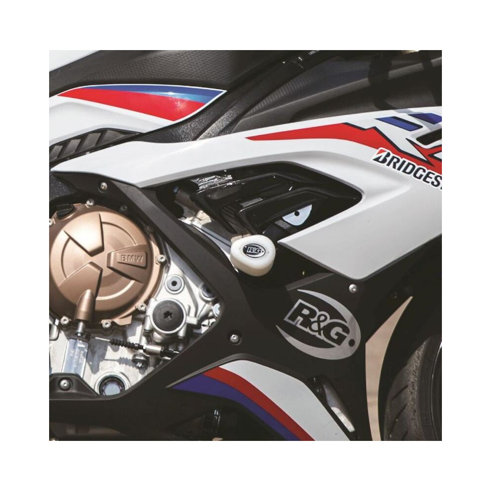 Tampons de protection R&G RACING Aero Race noir BMW S1000RR