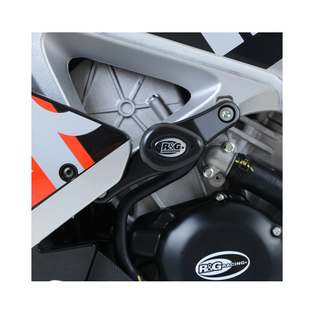 Tampons de protection R&G RACING Aero blanc Aprilia RSV-4 R