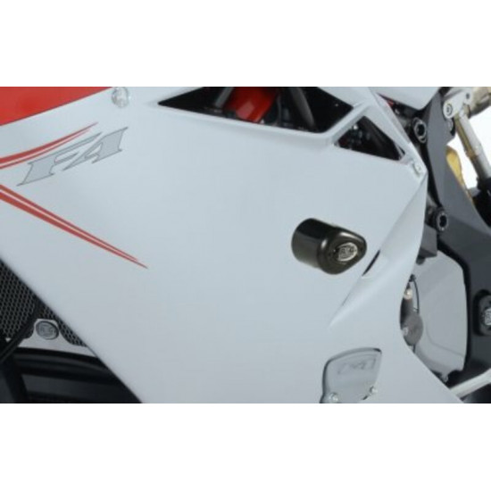 Tampons de protection R&G RACING Aero blanc MV Agusta F4 1000R