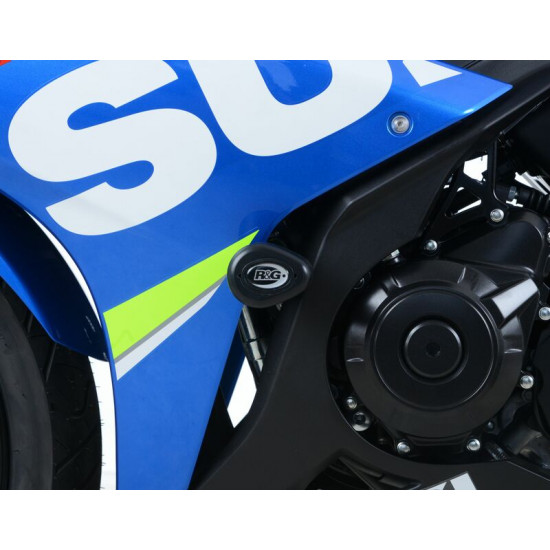 Tampons de protection R&G RACING Aero blanc (sans perçage) Suzuki GSX-R250