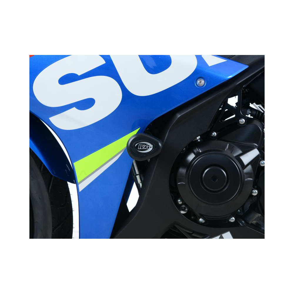 Tampons de protection R&G RACING Aero blanc (sans perçage) Suzuki GSX-R250