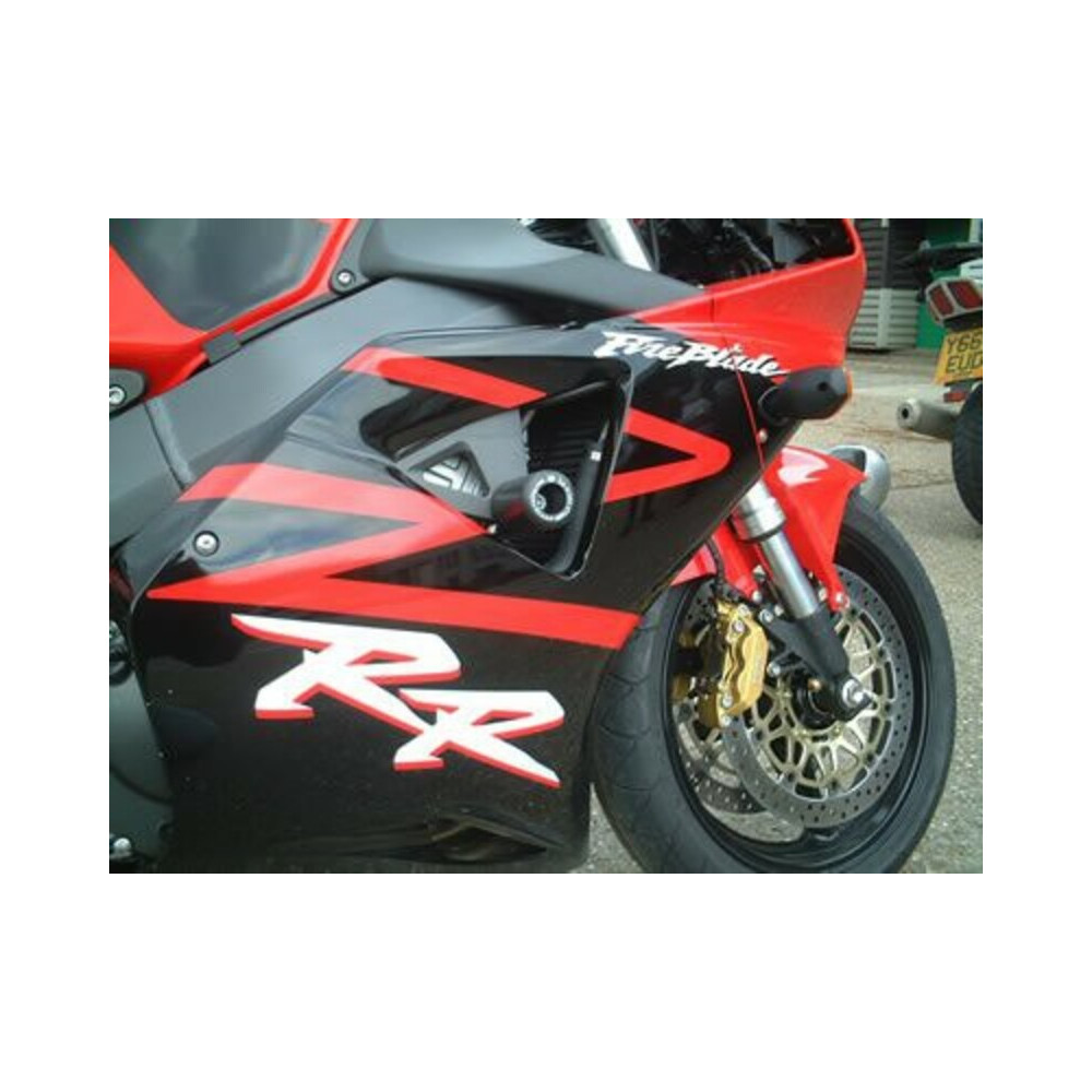 Tampons de protection R&G RACING Classic noir Honda CBR900RR