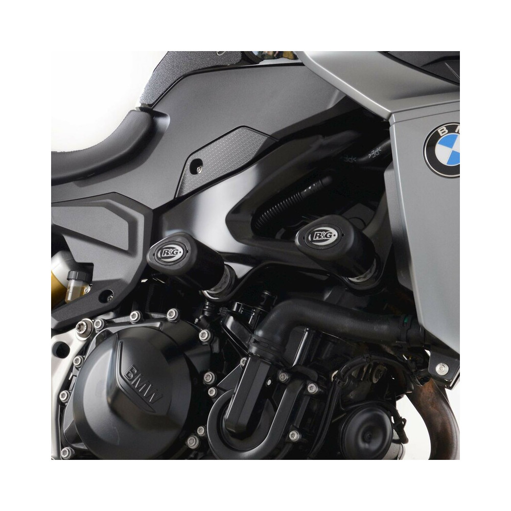 Tampons de protection arrière R&G RACING Aero noir BMW F900R/XR