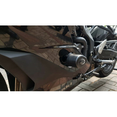 Tampons de protection R&G RACING Aero noir Kawasaki ZX-25R