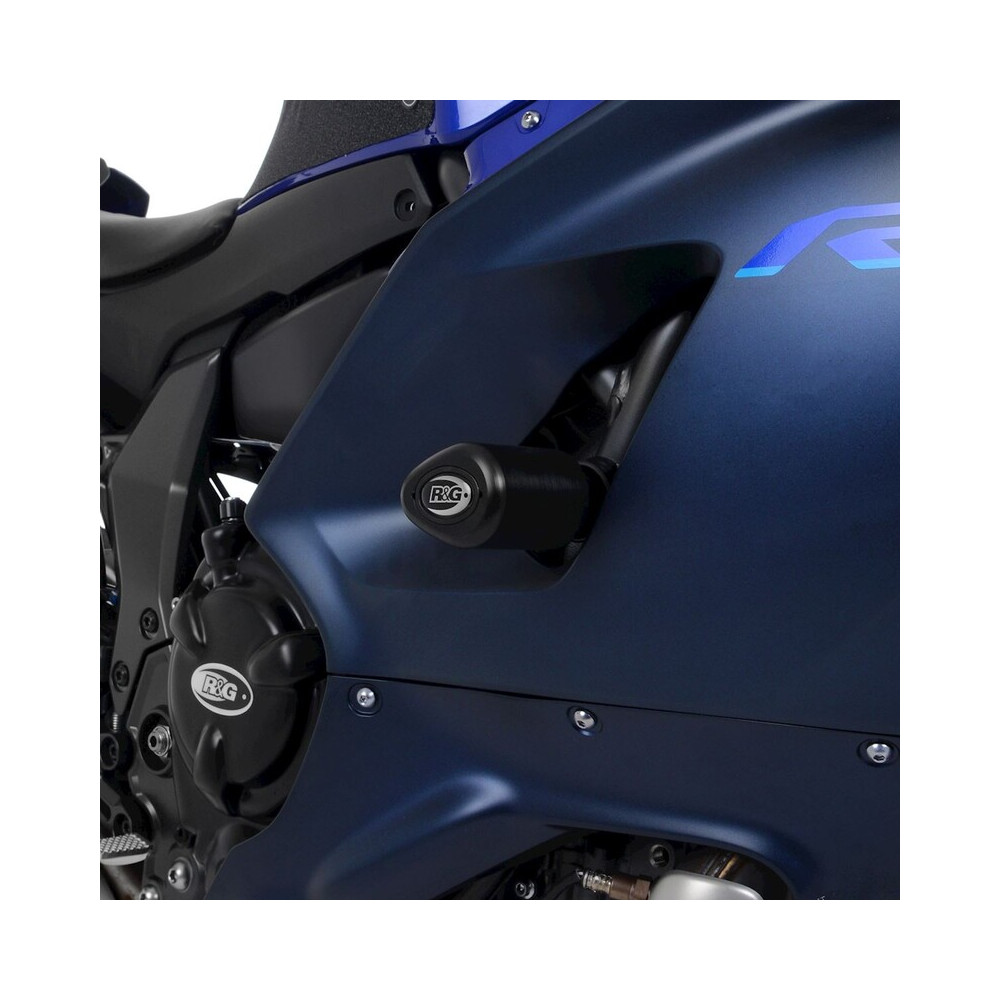 Tampons de protection R&G RACING Aero - noir Yamaha R7