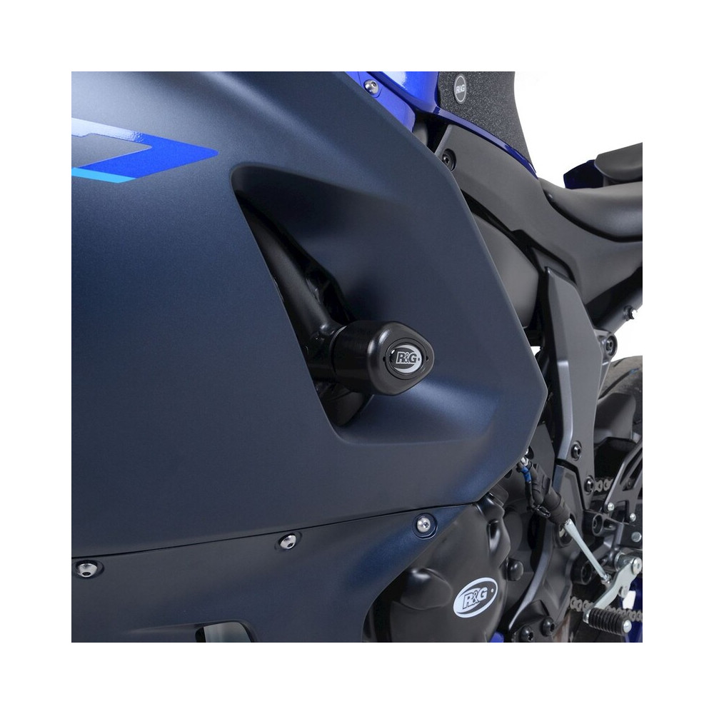 Tampons de protection R&G RACING Aero Race - noir Yamaha R7