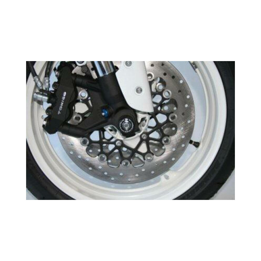 Protection de fourche R&G RACING noir Suzuki GSX-R600/750/1000