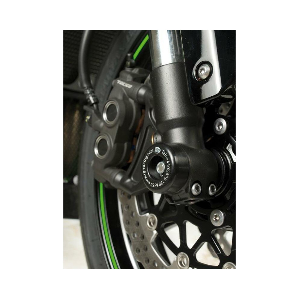 Protection de fourche R&G RACING noir Kawasaki ZX10R