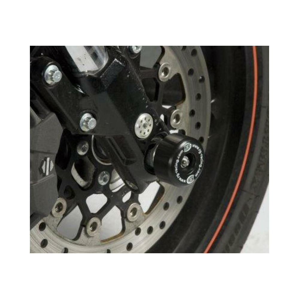 Protection de fourche R&G RACING noir Harley Davidson XR1200 X Sportster