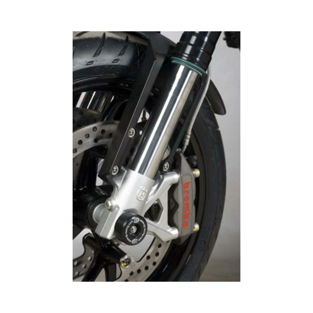 Protection de fourche R&G RACING noir Husqvarna Nuda 900