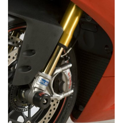 Protection de fourche R&G RACING noir Ducati