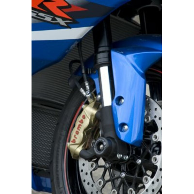 Protection de fourche R&G RACING noir Suzuki GSX-R1000/R