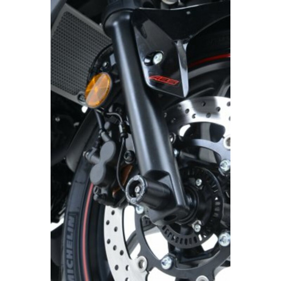 Protection de fourche R&G RACING noir Yamaha