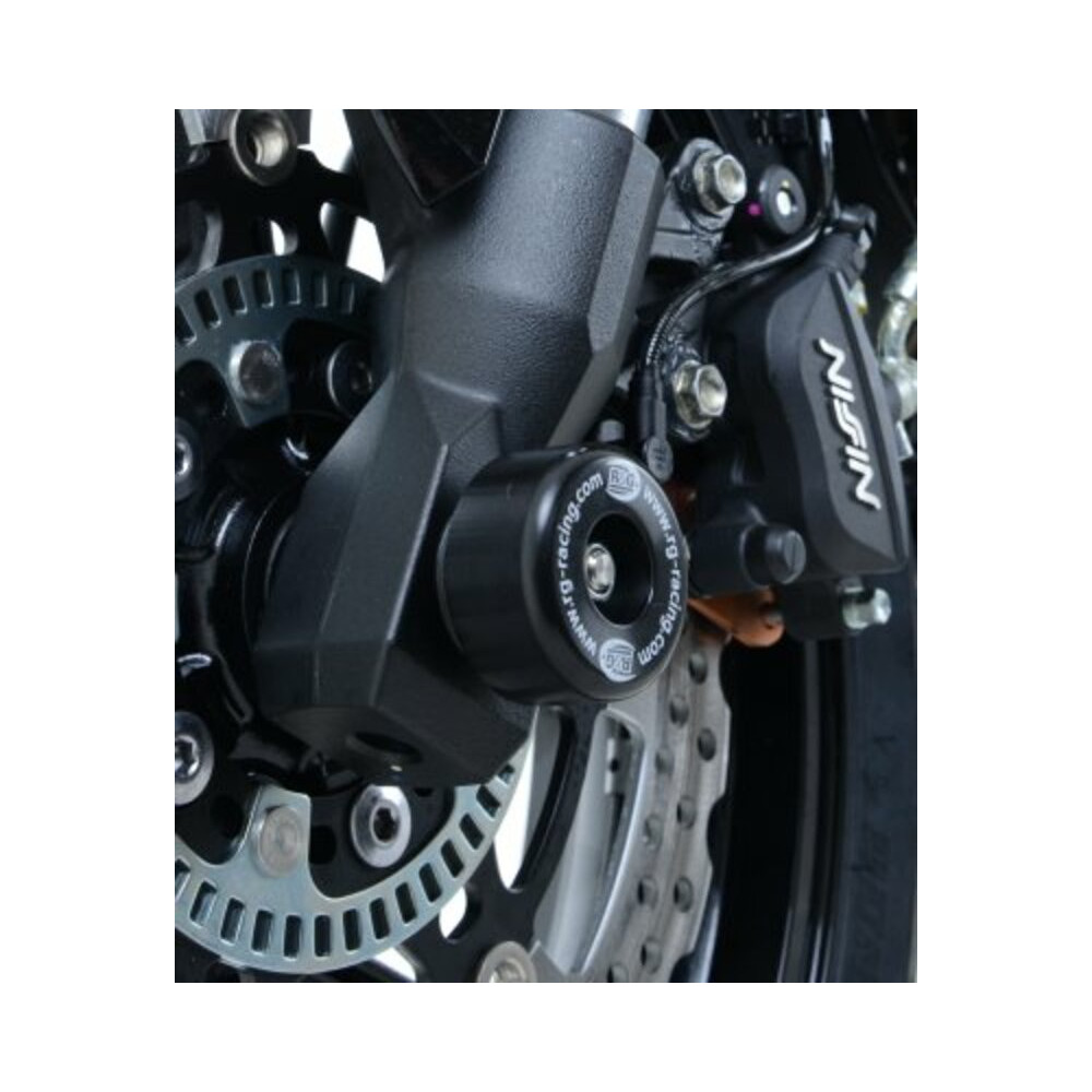 Protection de fourche noire R&G RACING Kawasaki KLE 650 VERSYS