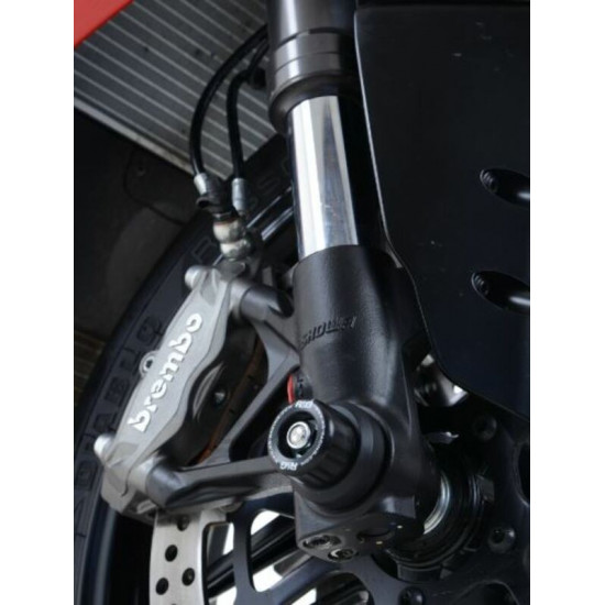 Protection de fourche R&G RACING noir Ducati 1299 Panigale