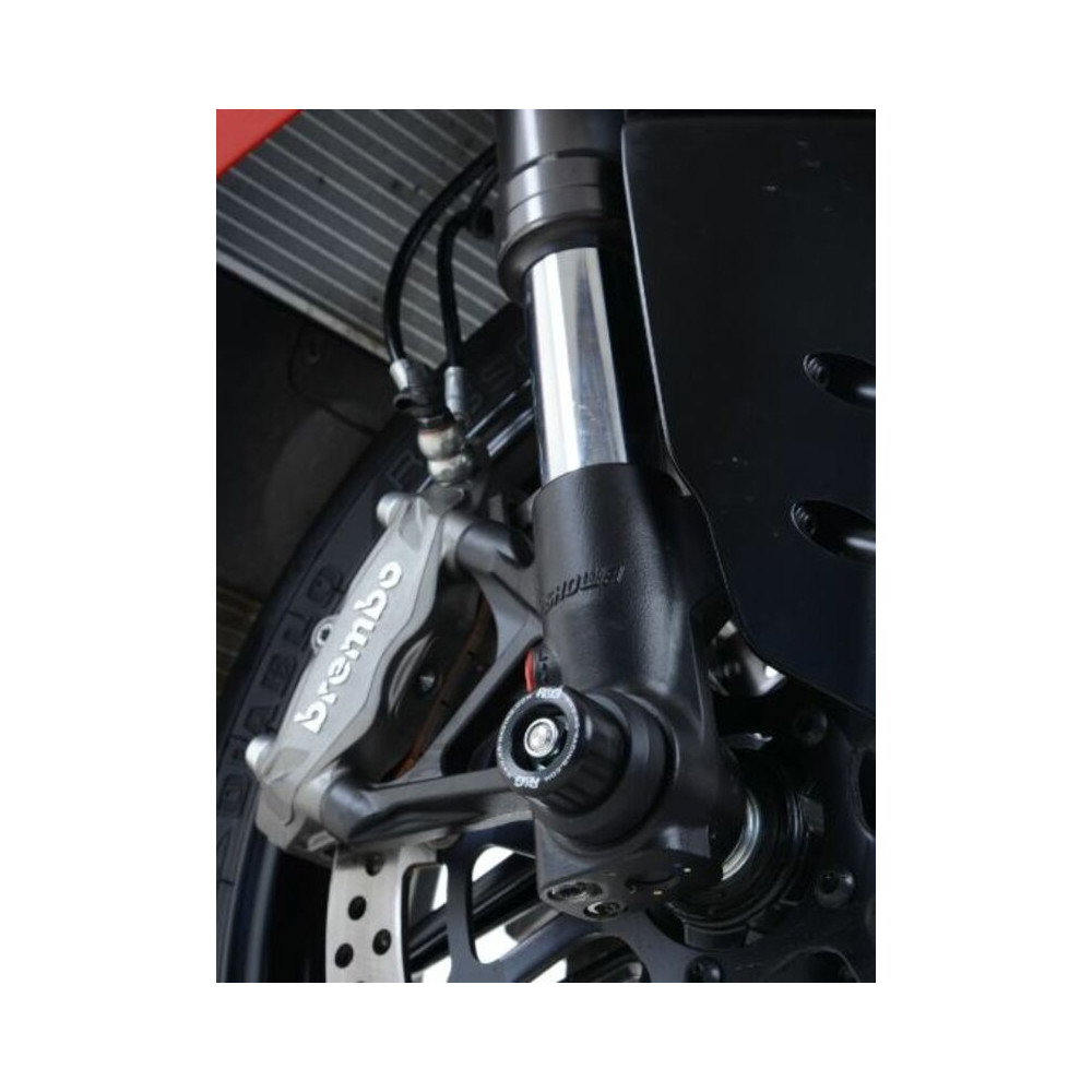 Protection de fourche R&G RACING noir Ducati 1299 Panigale