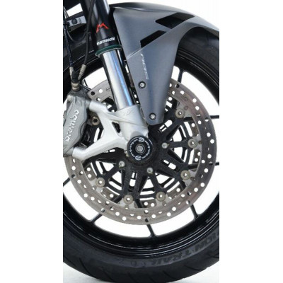 Protection de fourche R&G RACING noir MV Agusta Stradale 800