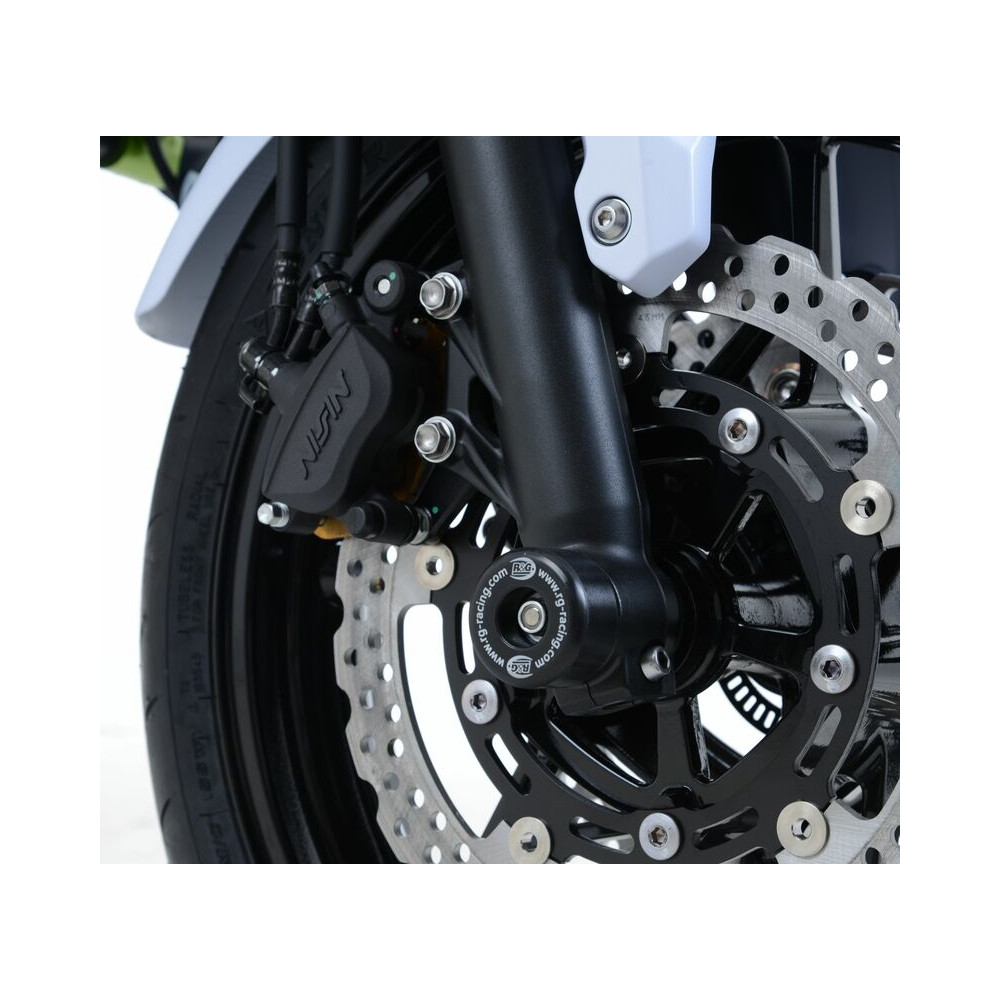 Protection de fourche R&G RACING noir Kawasaki Z650