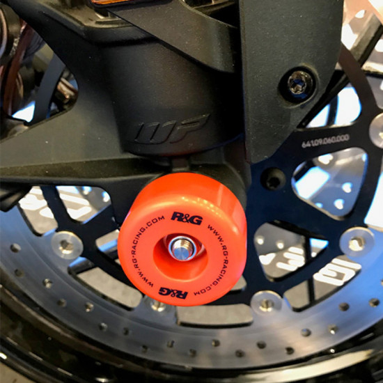 Protection de fourche R&G RACING orange KTM