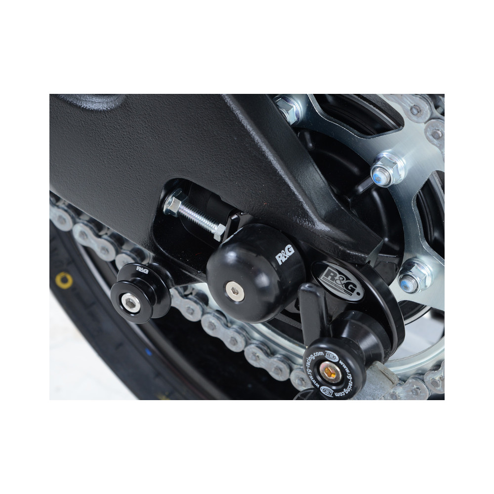 Protection de bras oscillant R&G RACING noir Suzuki GSX-S 1000 ABS/FA