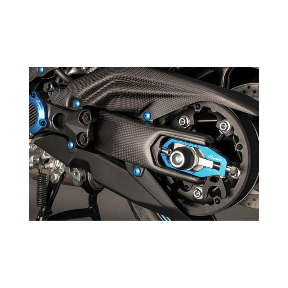 Protection de bras oscillant LIGHTECH carbone mat Yamaha T-Max 530