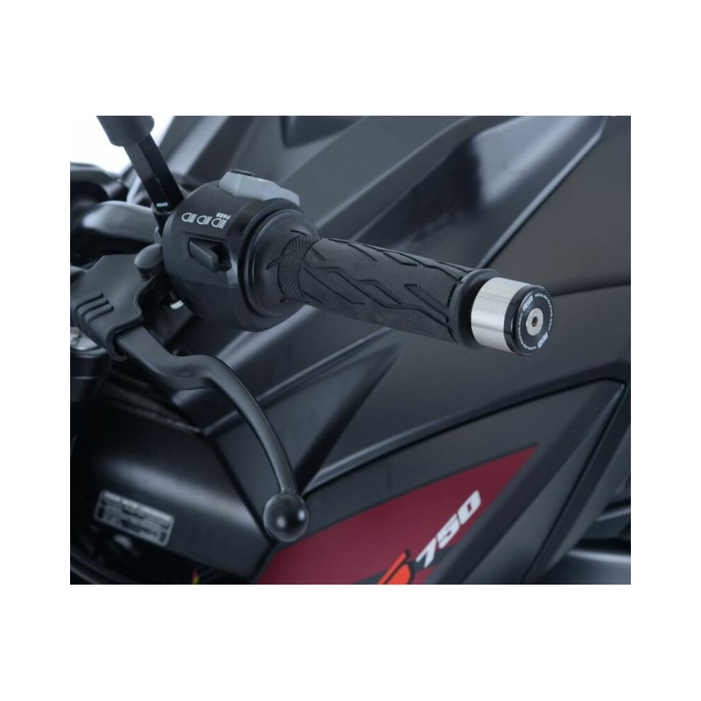 Embouts de guidon R&G RACING noir Suzuki GSX-S750