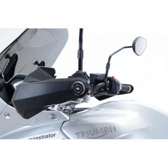 Embouts de guidon R&G RACING noir Triumph Tiger 1050 Sport