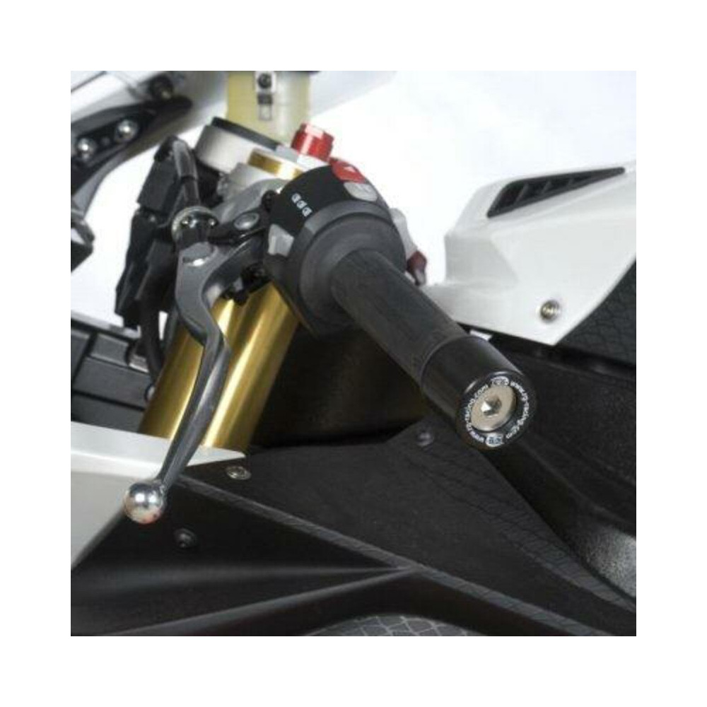 Embouts de guidon R&G RACING noir BMW