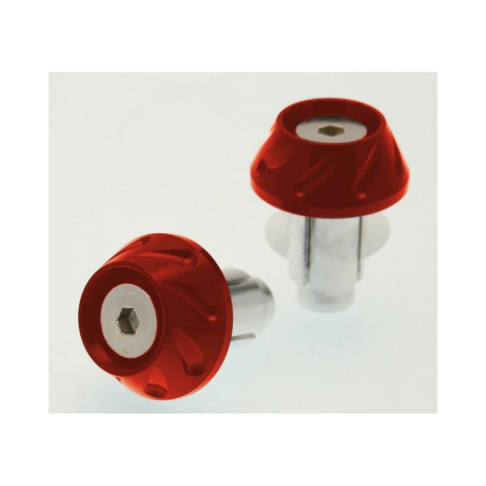 Embouts de guidon BIHR Next Ø14-17mm rouge