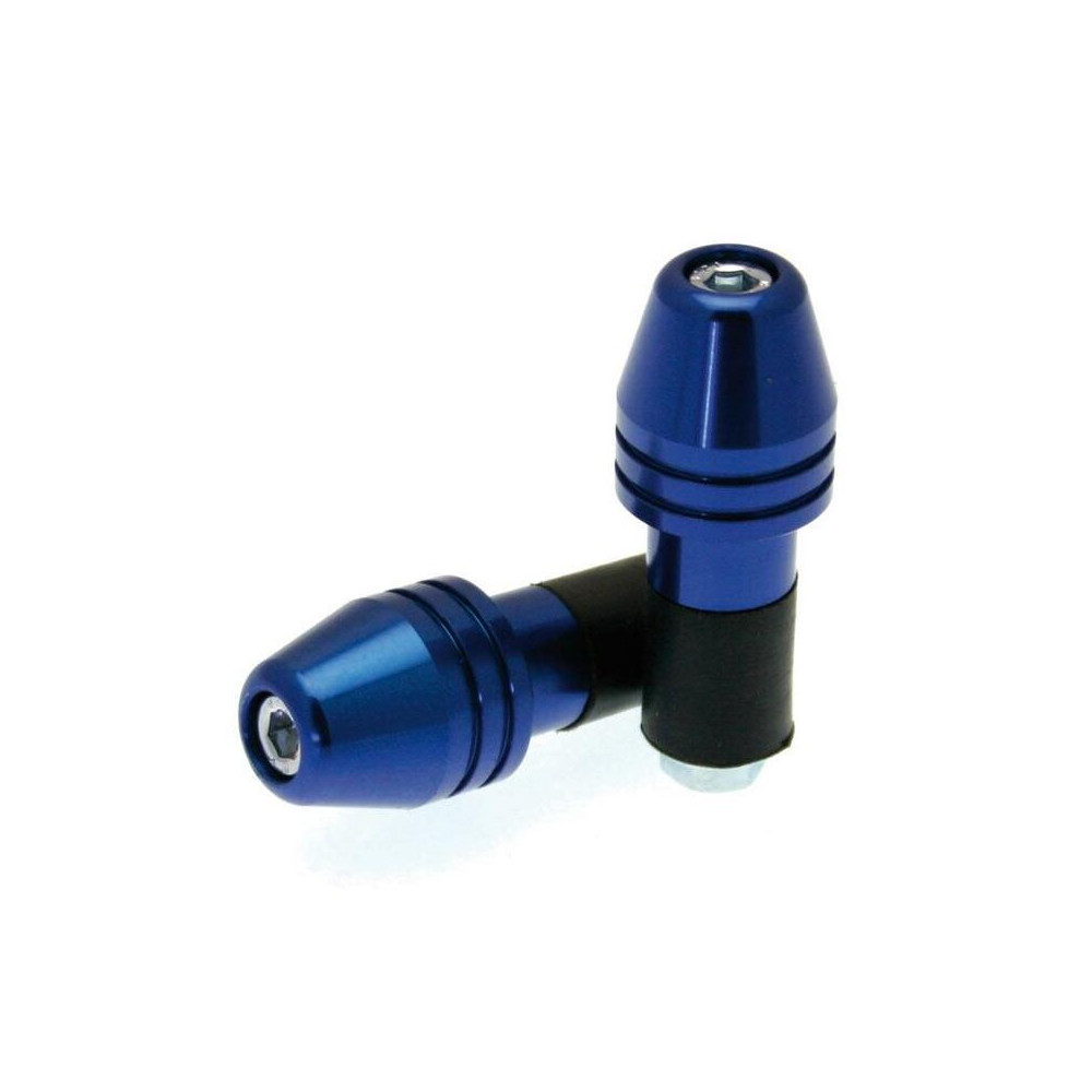 Embouts de guidon BIHR Rocket Ø18mm bleu