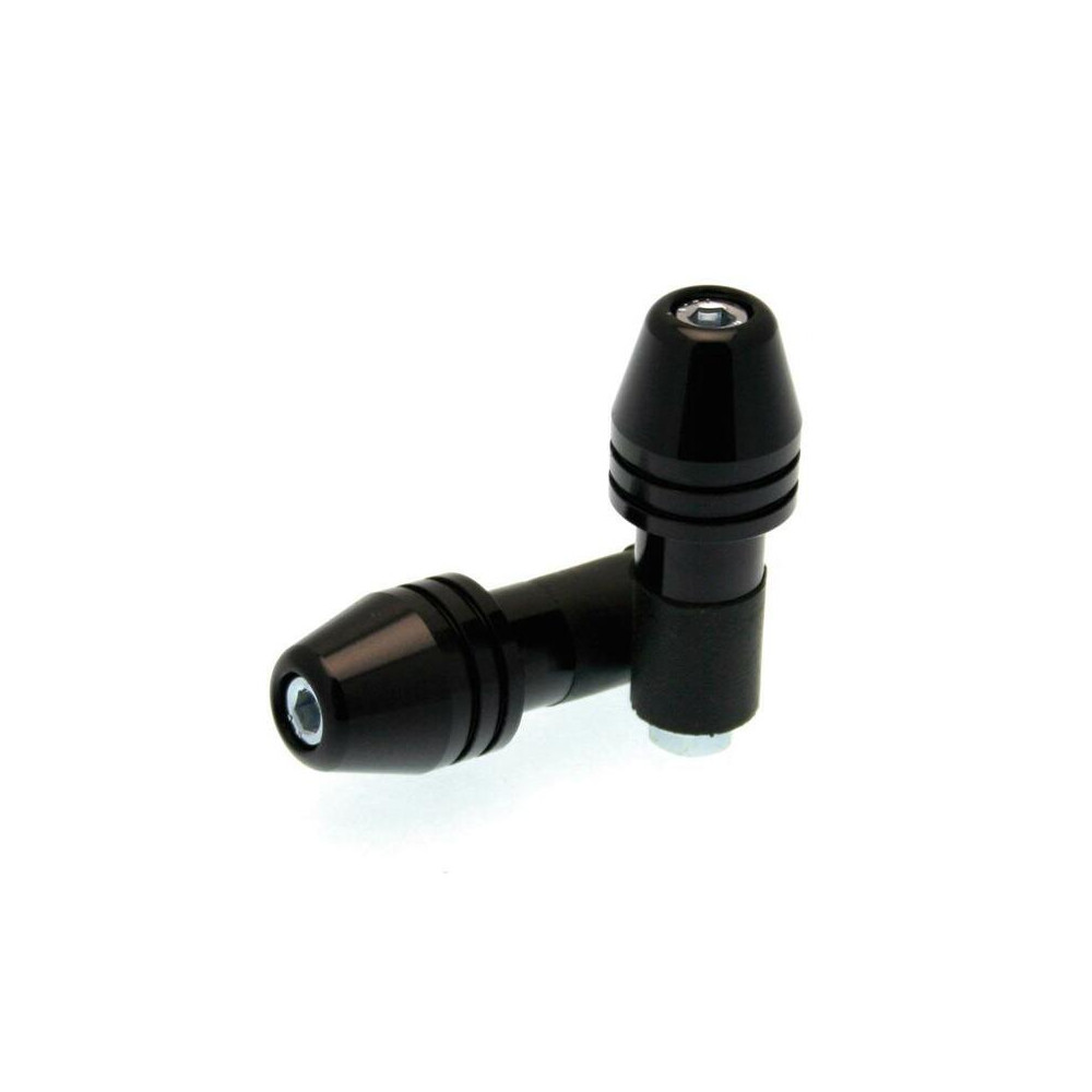 Embouts de guidon BIHR Rocket Ø18mm noir