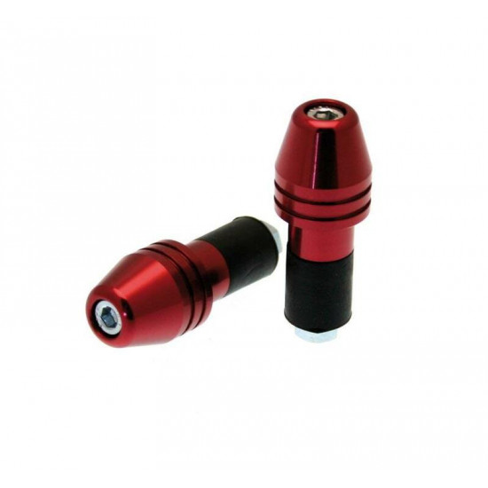 Embouts de guidon BIHR Rocket Ø18mm rouge