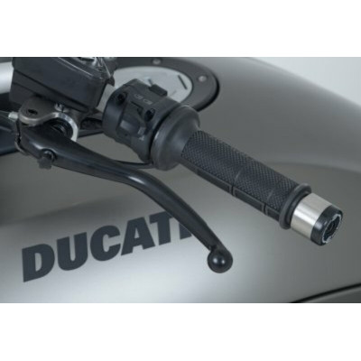 Embouts de guidon R&G RACING noirs DUCATI DIAVEL