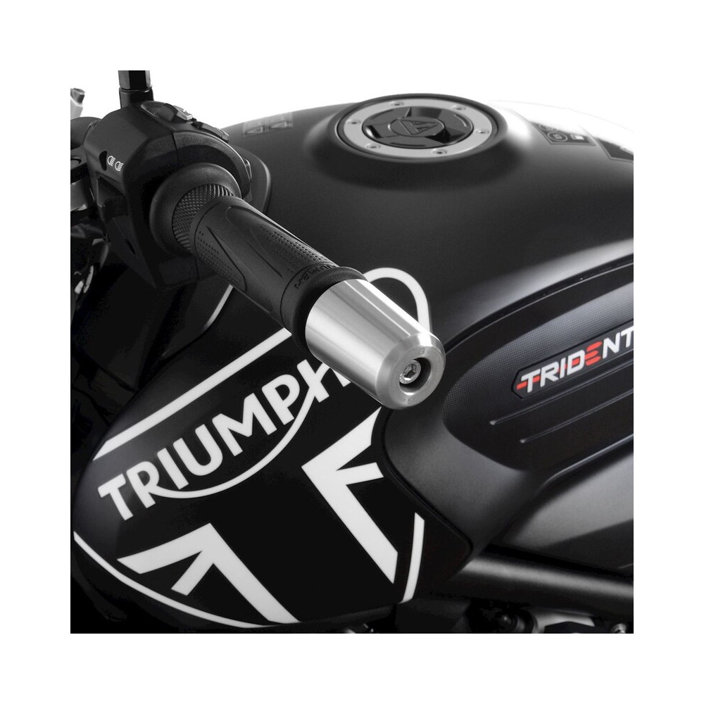 Embouts de guidon R&G RACING Inox - Triumph