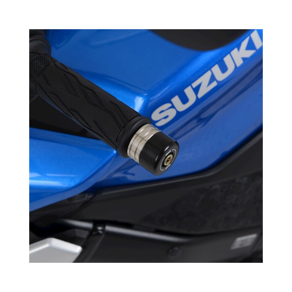 Embouts de guidon R&G RACING Noir - Suzuki