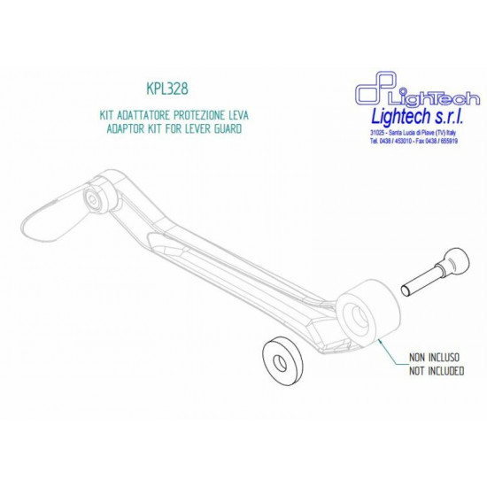 Adaptateur protection de levier LIGHTECH