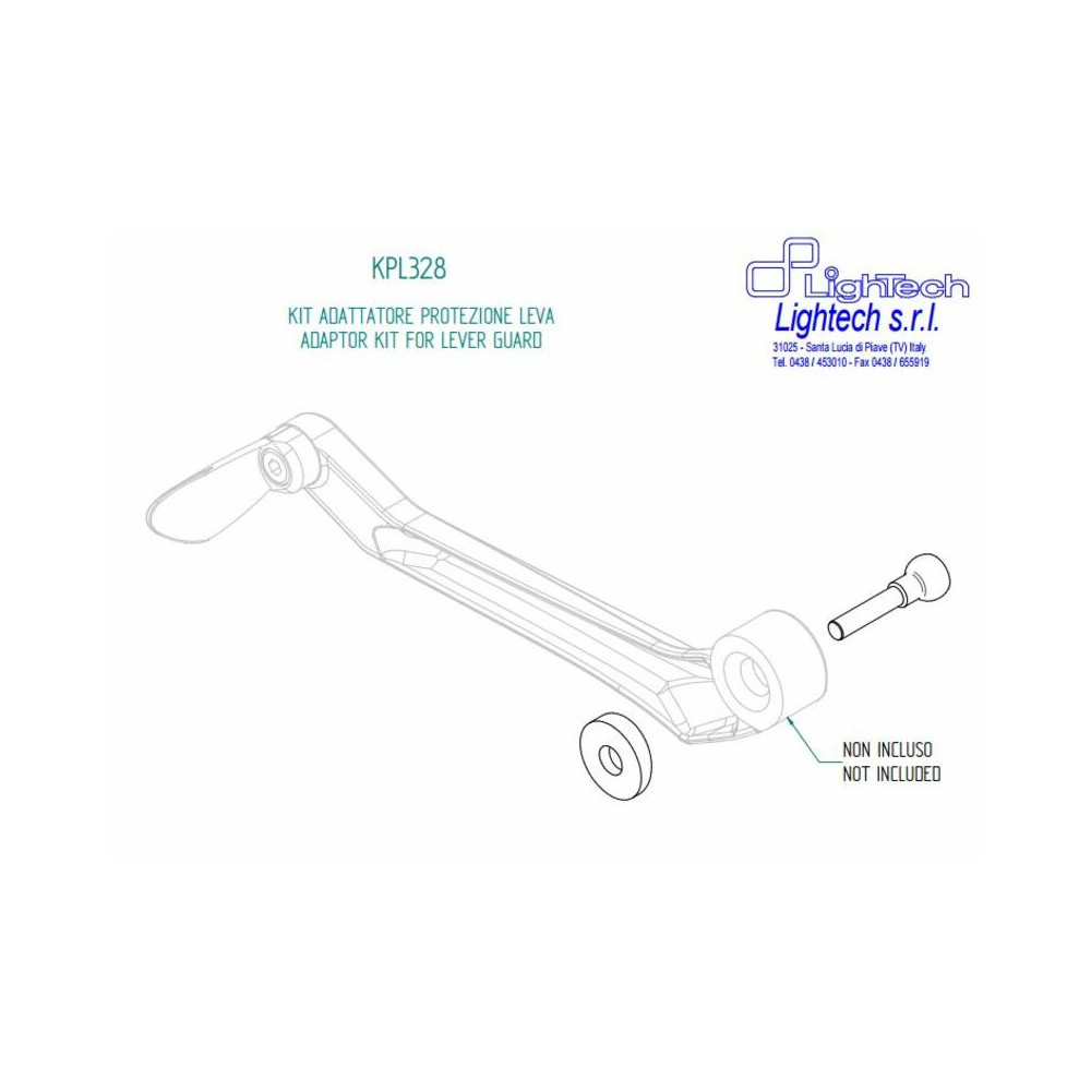 Adaptateur protection de levier LIGHTECH