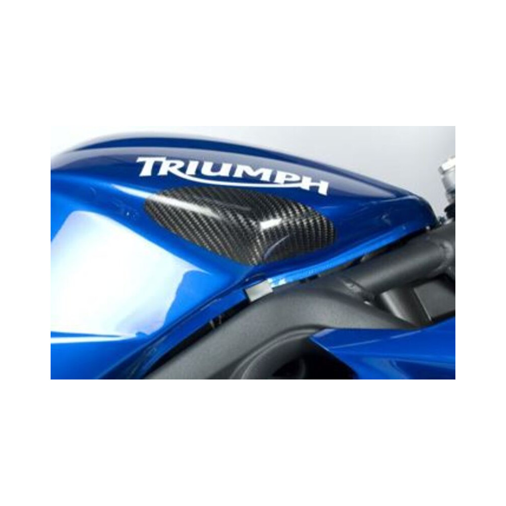 Sliders de réservoir R&G RACING carbone - Triumph Speed Triple 1200 RS/RR