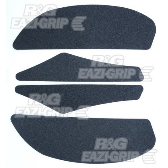 Kit grip de réservoir R&G RACING 4 pièces noir Aprilia RSV-4