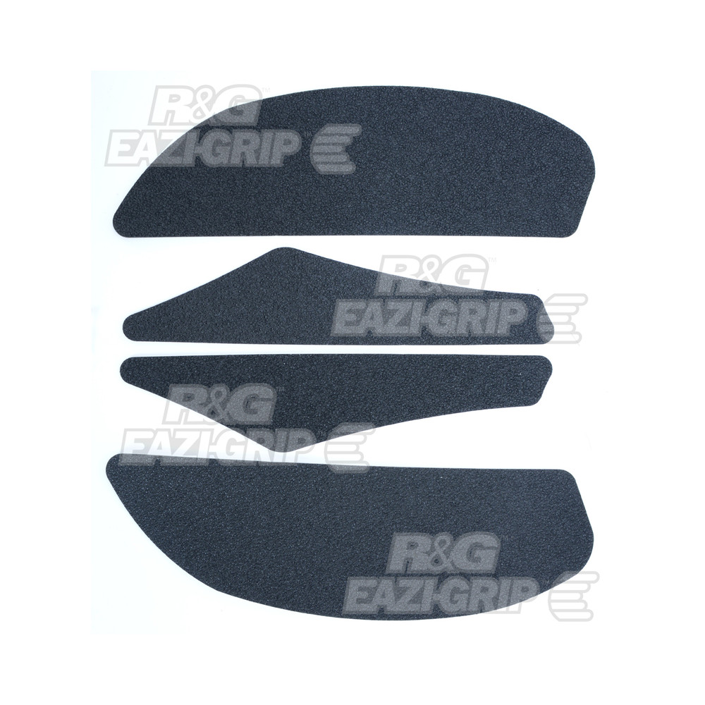 Kit grip de réservoir R&G RACING 4 pièces noir Aprilia RSV-4