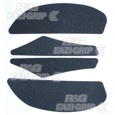 Kit grip de réservoir R&G RACING 4 pièces noir Aprilia RSV-4