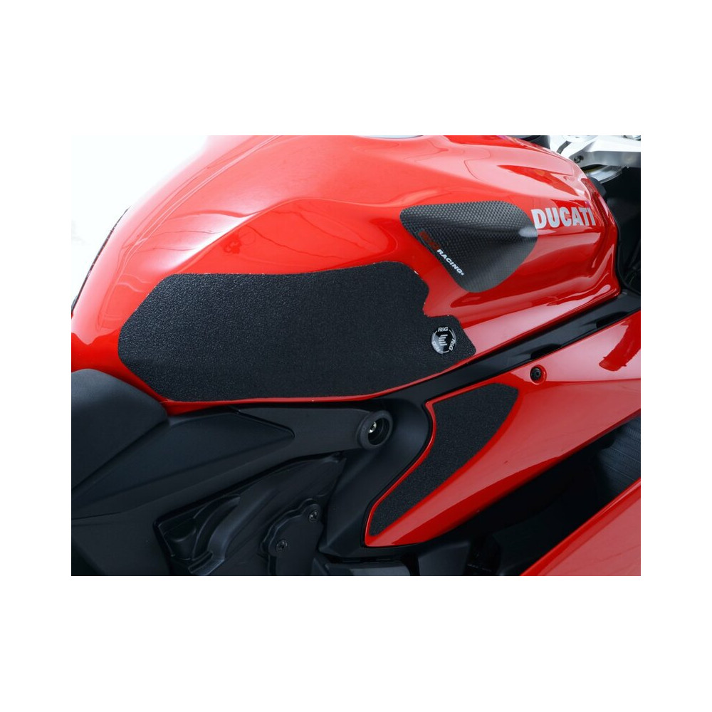 Kit grip de réservoir R&G RACING 4 pièces noir Ducati Panigale