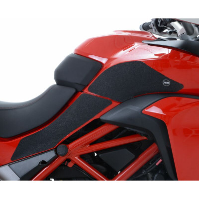 Kit grip de réservoir R&G RACING 4 pièces noir Ducati 1200 Multistrada