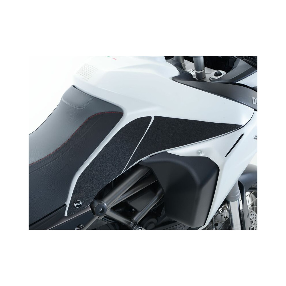 Kit grip de réservoir R&G RACING 4 pièces noir Ducati Multistrada Enduro