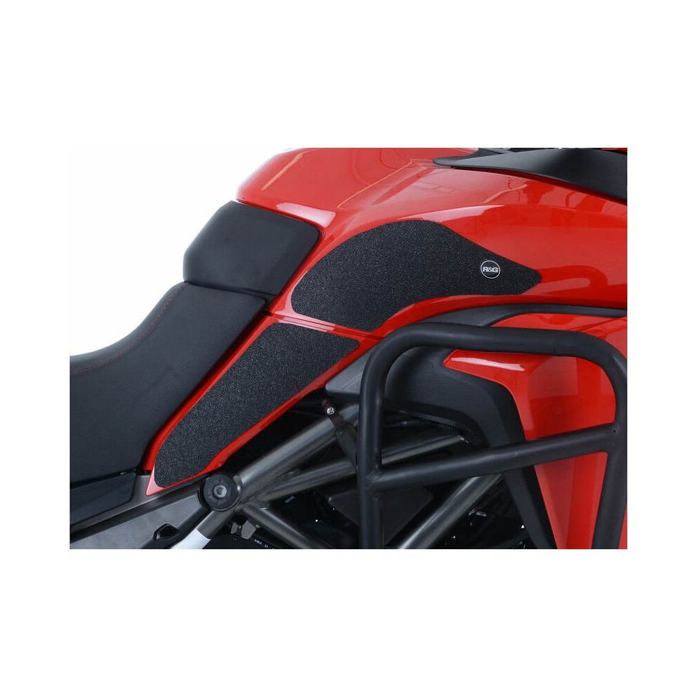 Kit grip de réservoir R&G RACING 4 pièces noir Ducati 950 Multistrada