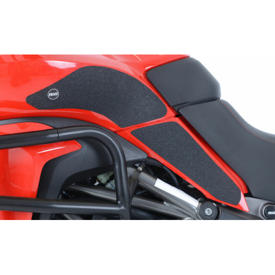 Kit grip de réservoir R&G RACING 4 pièces noir Ducati 950 Multistrada